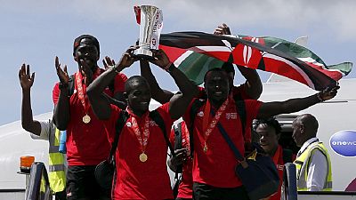 Heroes welcome for Kenya's sevens rugby team