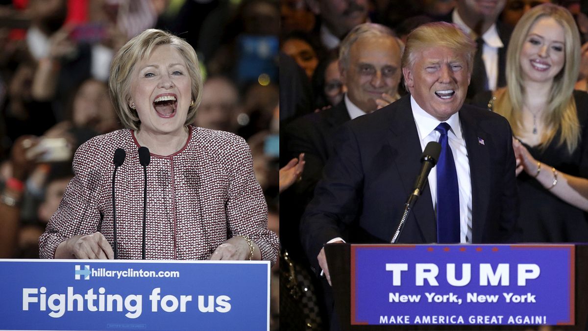 Hillary Clinton et Donald Trump vainqueurs des primaires de l'État de New York