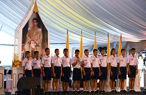 Image:The 12 "Wild Boars" at a reception in Bangkok.