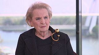 Madeleine Albright on evil, Putin, Trump, Syria and diplomatic kisses