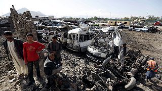 Death toll of Kabul suicide bombing rises sharply