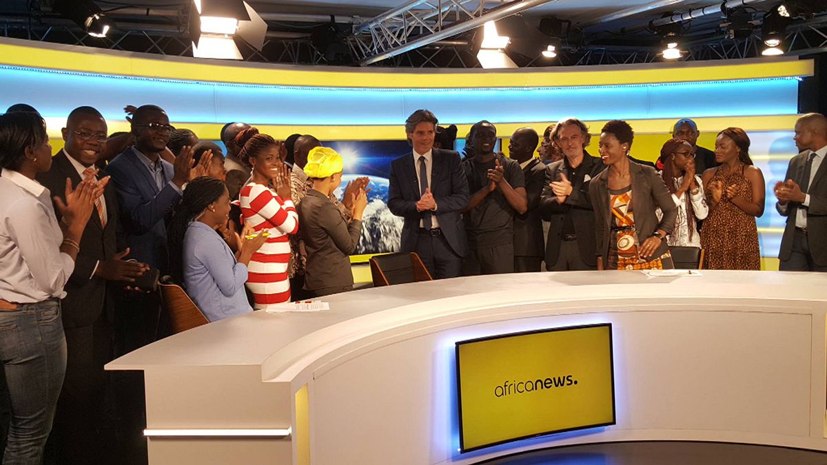 Africanews, filial africana de Euronews, inicia sus emisiones desde la República del Congo