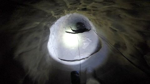 Drug tunnel between Mexico and USA