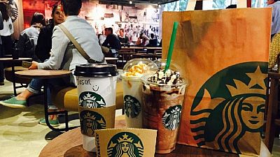 Starbucks open its first South African outlet with long queues