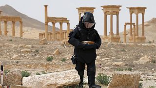 Russland räumt Minen in Palmyra