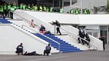Terrorist attack simulation in Cannes before film festival