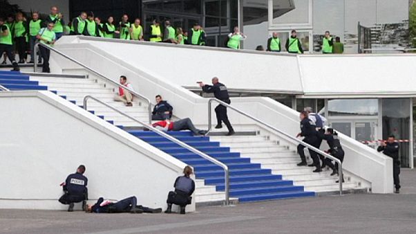 Simulação de ataque terrorista antes do Festival de Cinema de Cannes Simulação de ataque terrorista antes do Festival de Cinema de Cannes