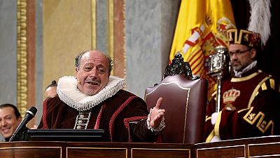 A Don Quijote írója előtt tisztelgett a spanyol parlament