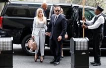 Image: George Papadopoulos arrives at U.S. District Court in Washington