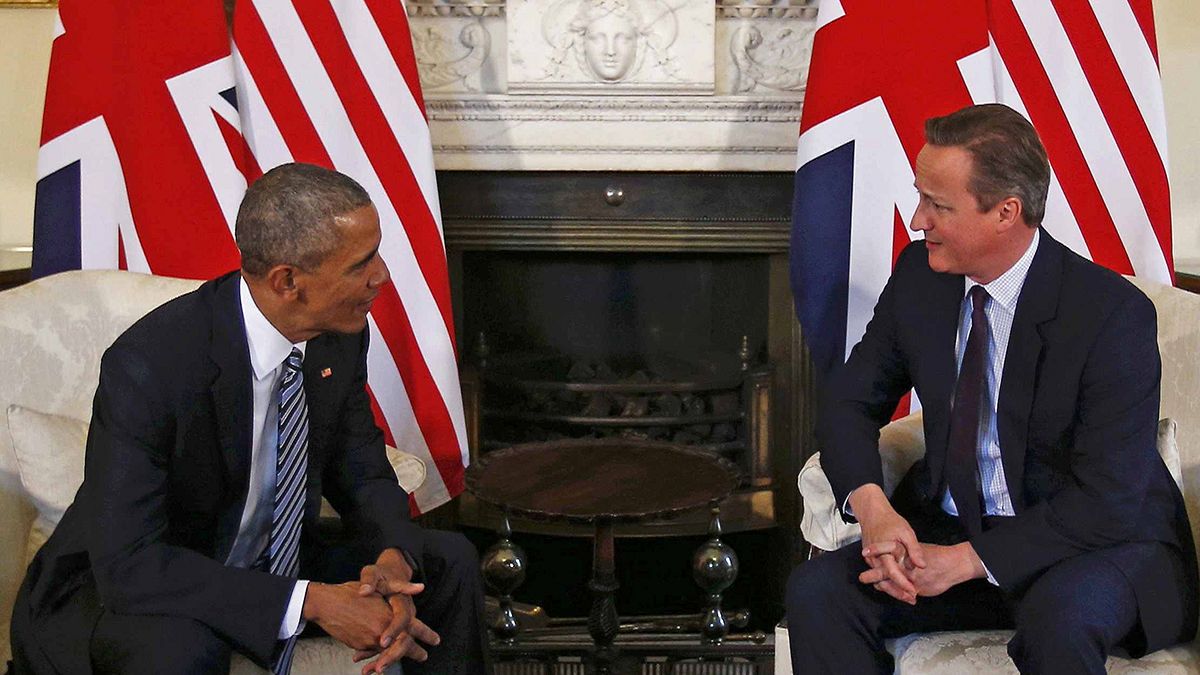 Zeitungsartikel: Obama warnt Briten vor EU-Austritt