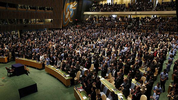 Accord sur le climat : record de pays signataires à l'ONU Accord sur le climat : record de pays signataires à l'ONU