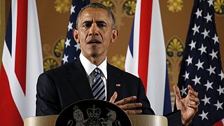 Obama en campagne à Londres contre le Brexit