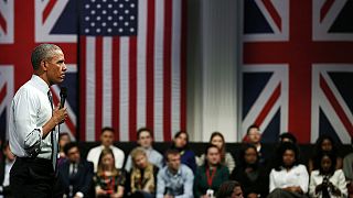 Obama face aux jeunes britanniques, contre la xénophobie et l'isolationnisme