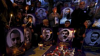 Armenians march to remember 1915 massacres