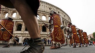 Roma'da tarih canlandı