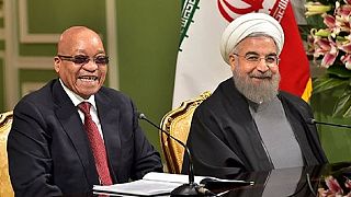 L'économie au centre de la visite de Jacob Zuma en Iran