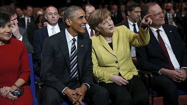 Barack Obama: Merkel a történelem jó oldalán áll menekültügyben Barack Obama: Merkel a történelem jó oldalán áll menekültügyben