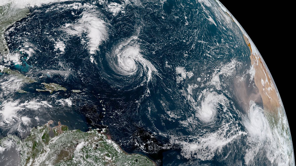 Tropical Storm Florence, Tropical Storm Isaac, and Tropical Storm Helene in