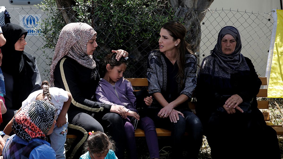 Jordan's Queen Rania questions EU migration deal with Turkey