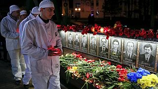 Kiev homenageia vítimas de Chernobyl