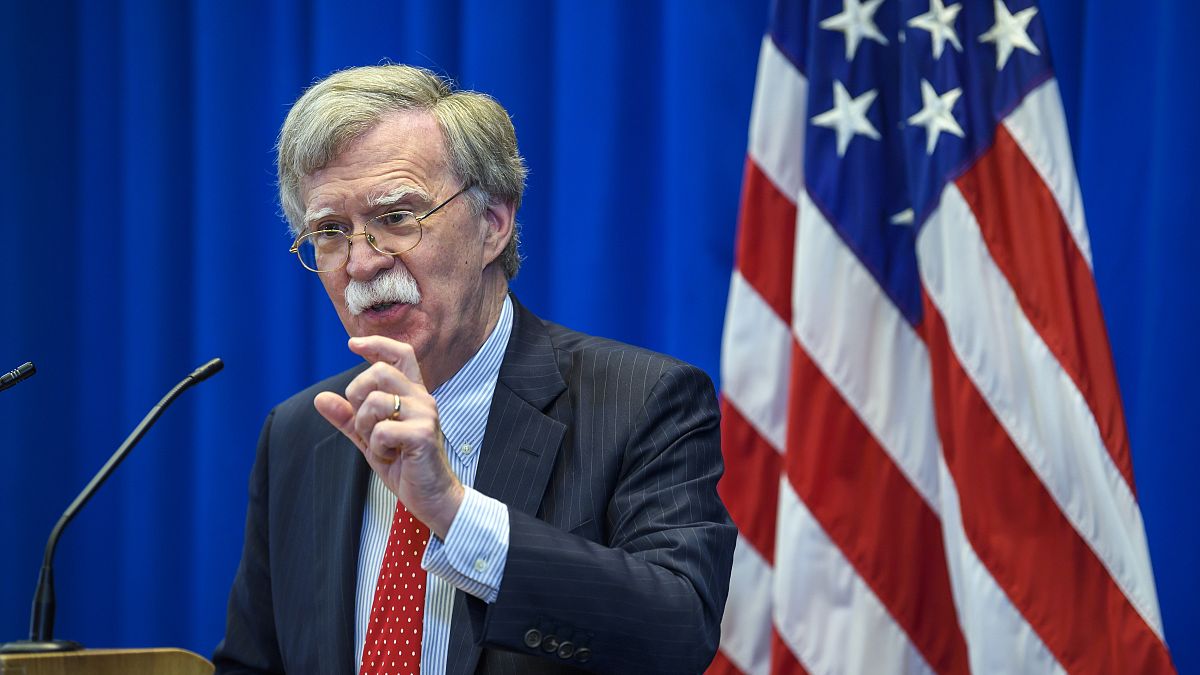 Image: U.S. national security adviser John Bolton.