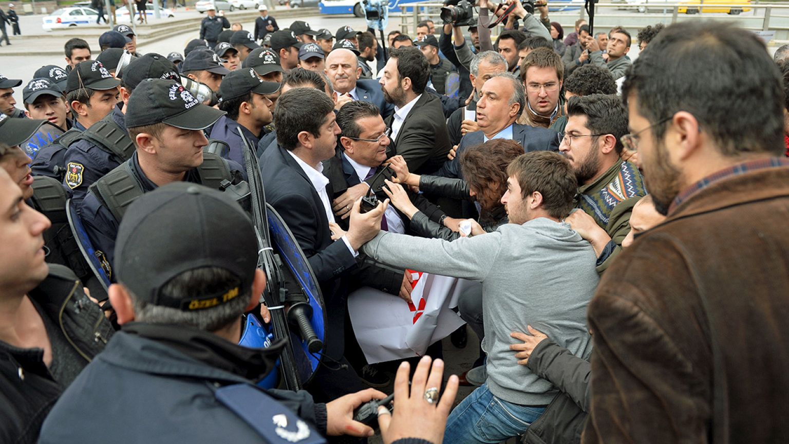 Protestas en Turquía a favor del laicismo
