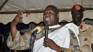 South Sudan rebel leader Riek Macha sworn in as vice-president