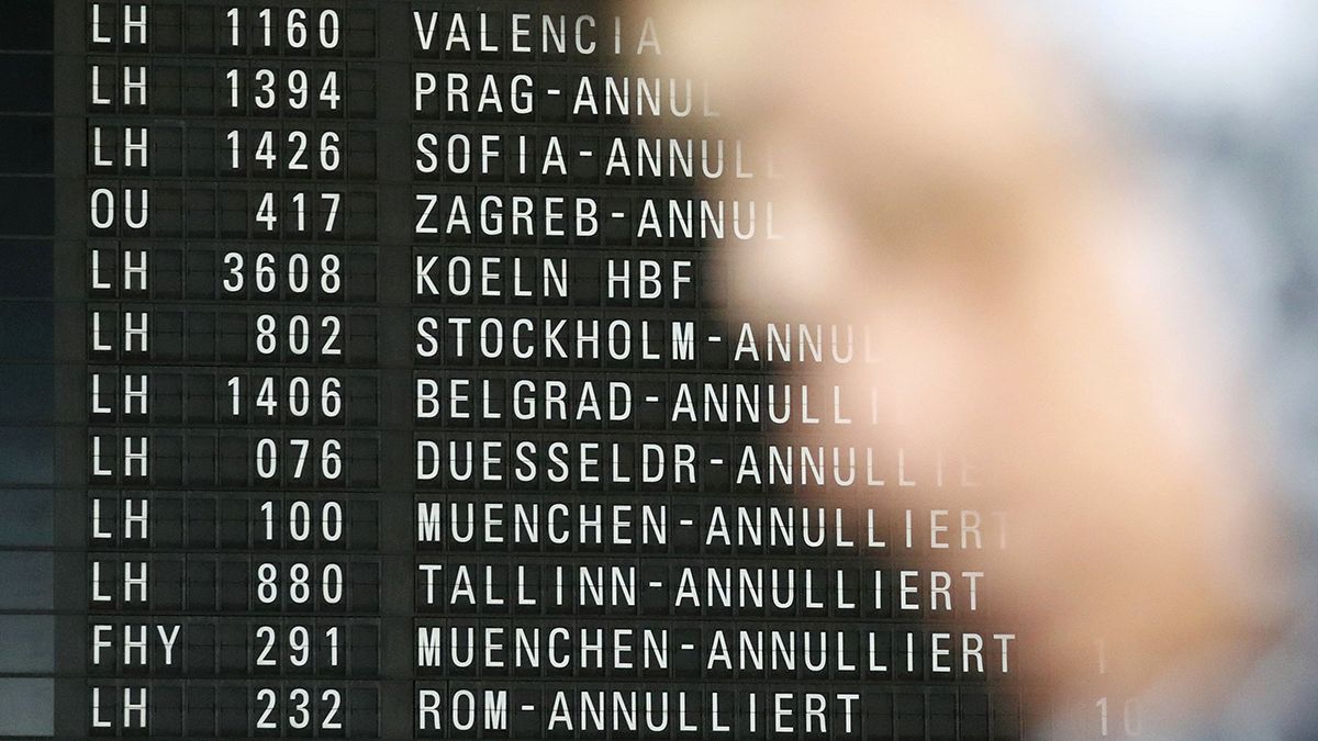 Strike causes major disruption at German airports