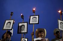 مظاهرة للمطالبة بكشف حقيقة اختفاء 43 طالبا في المكسيك