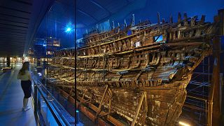 Image: The conservation of the 16th-century British warship, the Mary Rose,