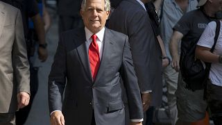 Image: CBS chairman Moonves arrives for "The Late Show with Stephen Colbert