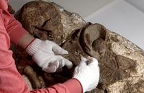 Descobertos mãe e filho com 4800 anos