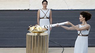 Olympic flame handed over to Rio Games officials