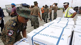 Los países latinoamericanos se vuelcan con Ecuador