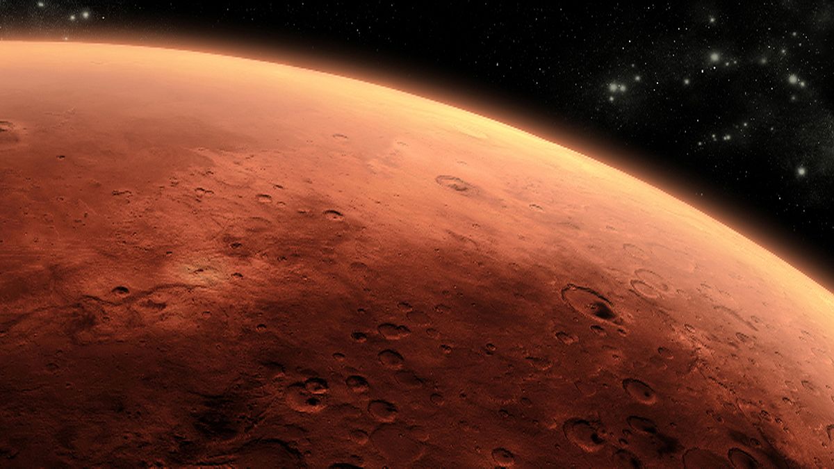 Панорамное видео Марса