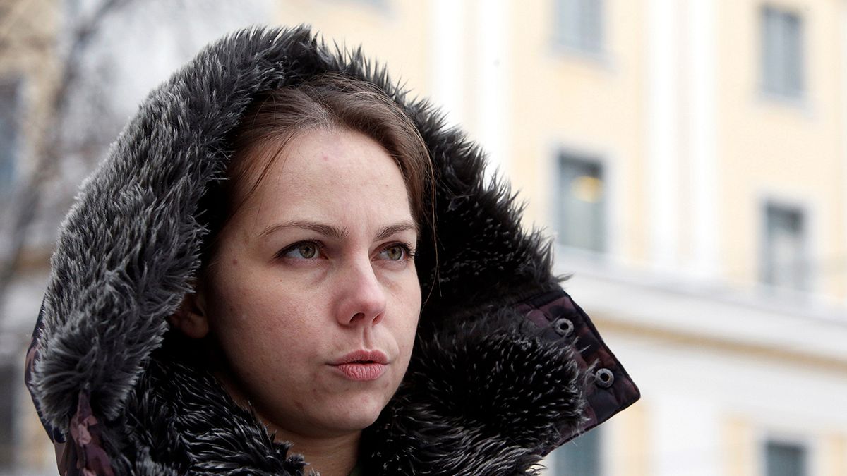 Ukraynalı pilot Savçenko'nun kızkardeşi yurda döndü