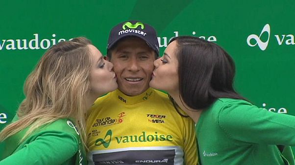 Giro di Romandia: tappa e maglia gialla per Quintana Giro di Romandia: tappa e maglia gialla per Quintana