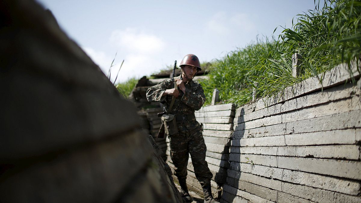 Zwei Zivilisten bei Kämpfen im Südkaukasus getötet