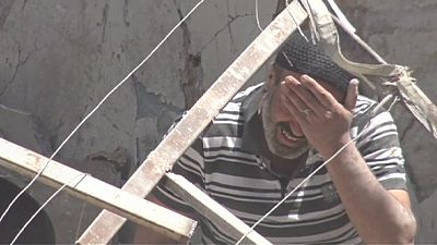 سوريا:غارة تسحق منازل بمنطقة الكلاسة