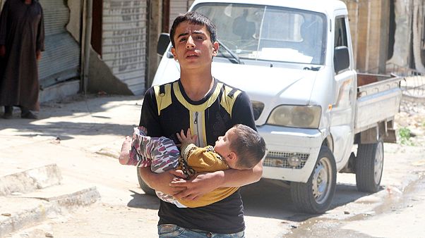 Syria: Aleppo hit again as death toll from earlier hospital attack 'rises to 50' Syria: Aleppo hit again as death toll from earlier hospital attack 'rises to 50'