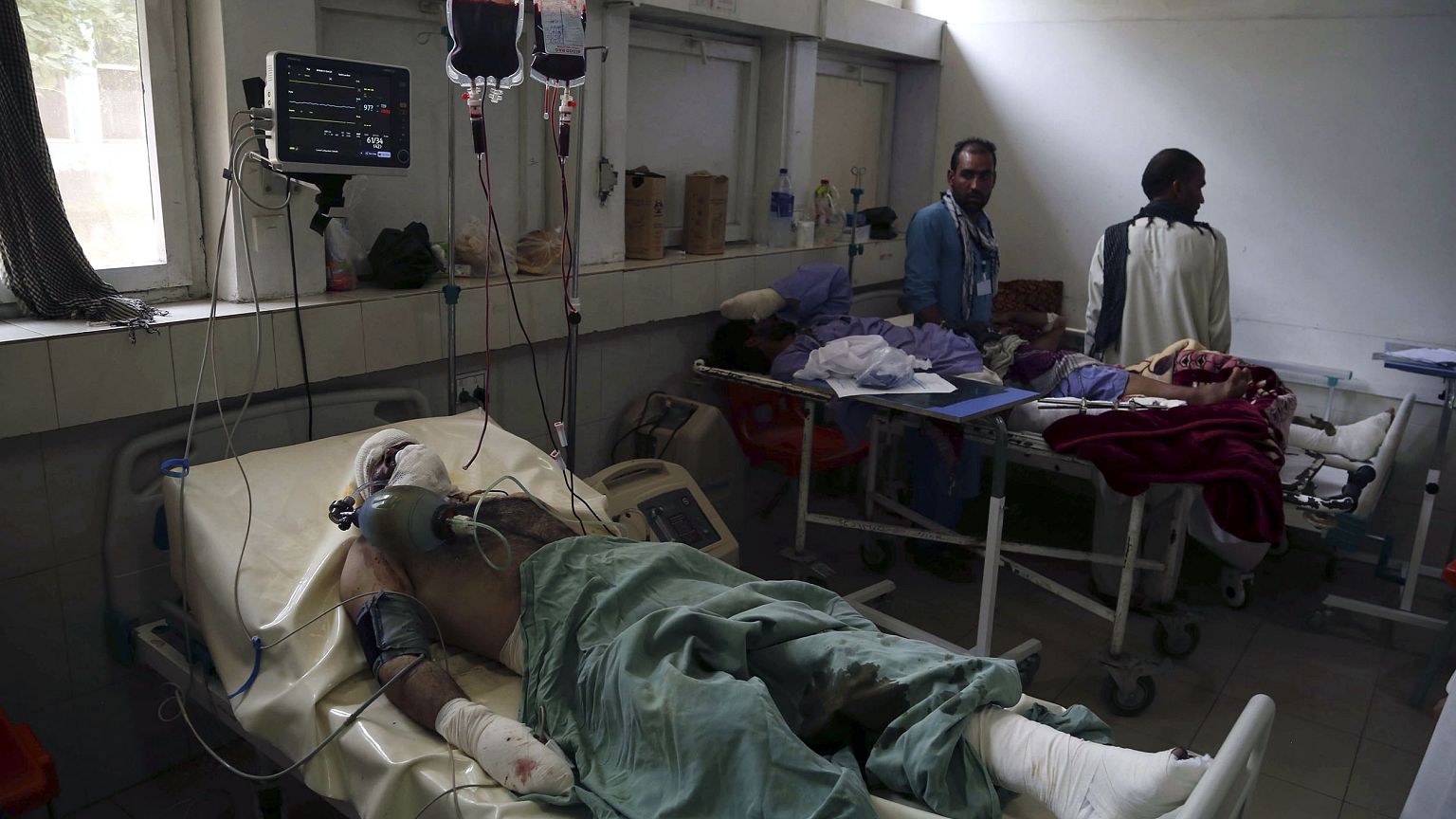 Image: Two suicide bombs target girl's schools in Jalalabad