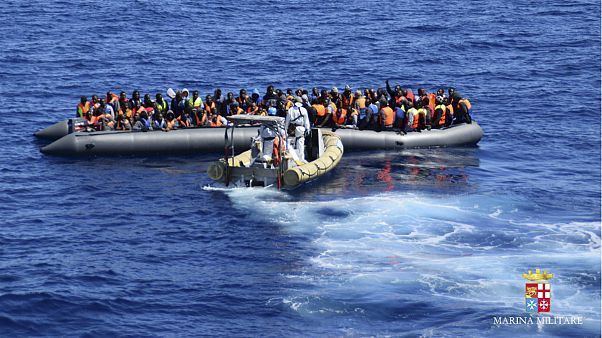 Dozens of migrants missing as Italy responds to shipwreck off Libya Dozens of migrants missing as Italy responds to shipwreck off Libya
