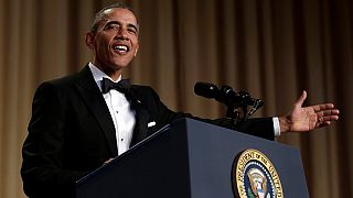 На позитиве: Обама отужинал с корреспондентским пулом Белого дома