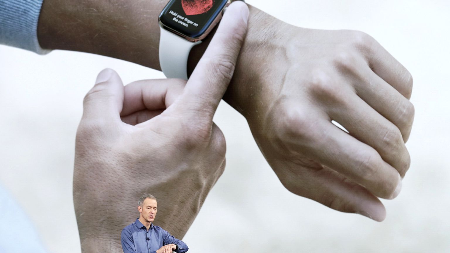 Image: Jeff Williams, Apple's chief operating officer, speaks about the App