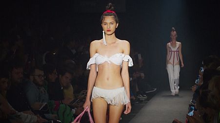 Bikinis dominate Sao Paulo Fashion Week