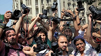 Egyptian police storm media union office, arrest journalists