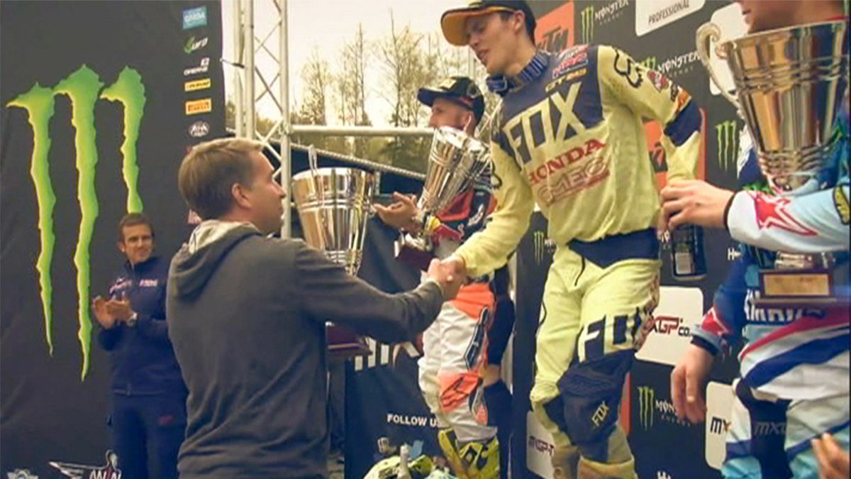 Gajser scores fourth Motocross season win in Latvia