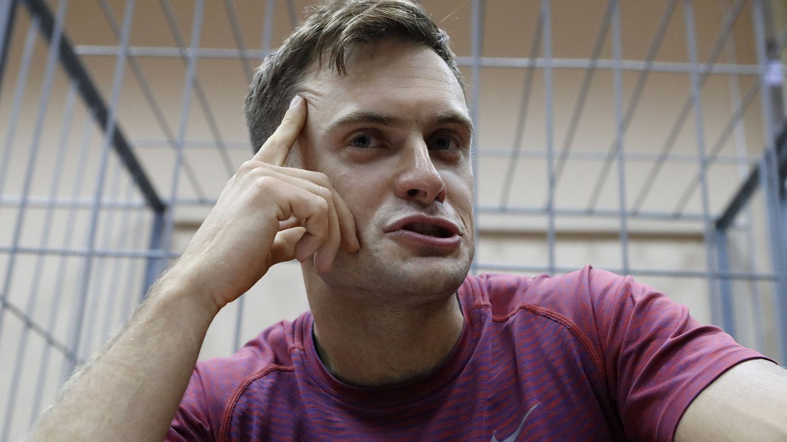 Image: Pyotr Verzilov an activist affiliated to anti-Kremlin punk band Puss
