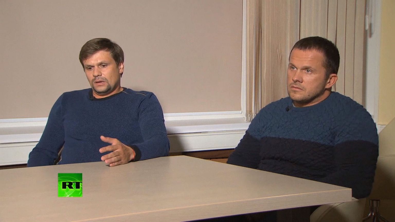 Image: Ruslan Boshirov (left) and Alexander Petrov (right)