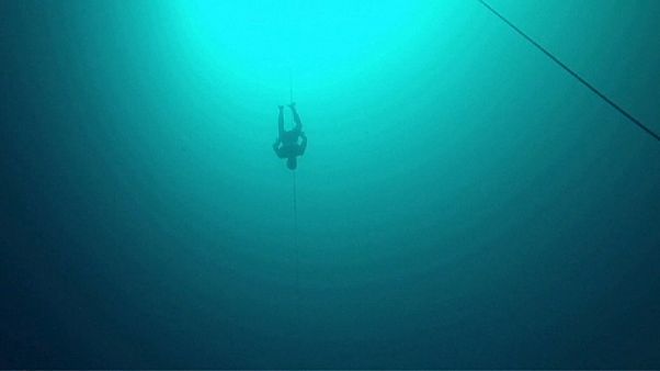 Immersione in apnea: nuovo record mondiale di Trubridge, -124 metri Immersione in apnea: nuovo record mondiale di Trubridge, -124 metri